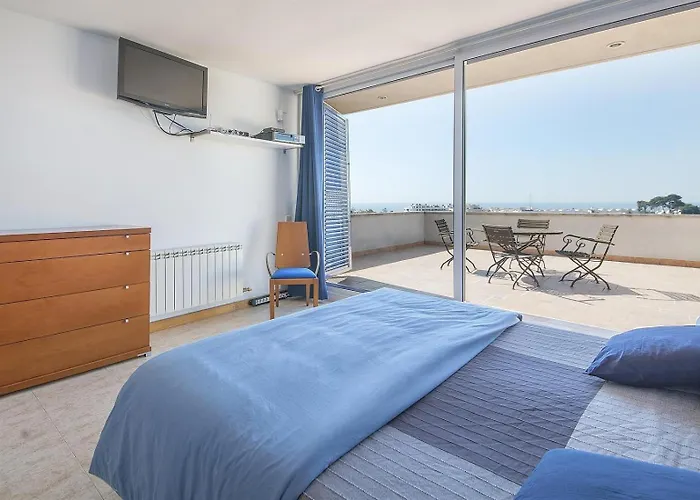 Med Private Pool Bbq Sea * Sitges