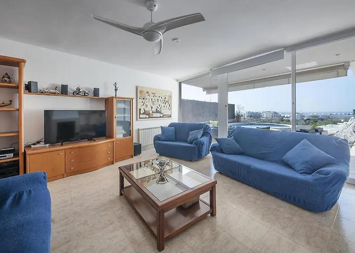 Med Private Pool Bbq Sea Hotel Sitges